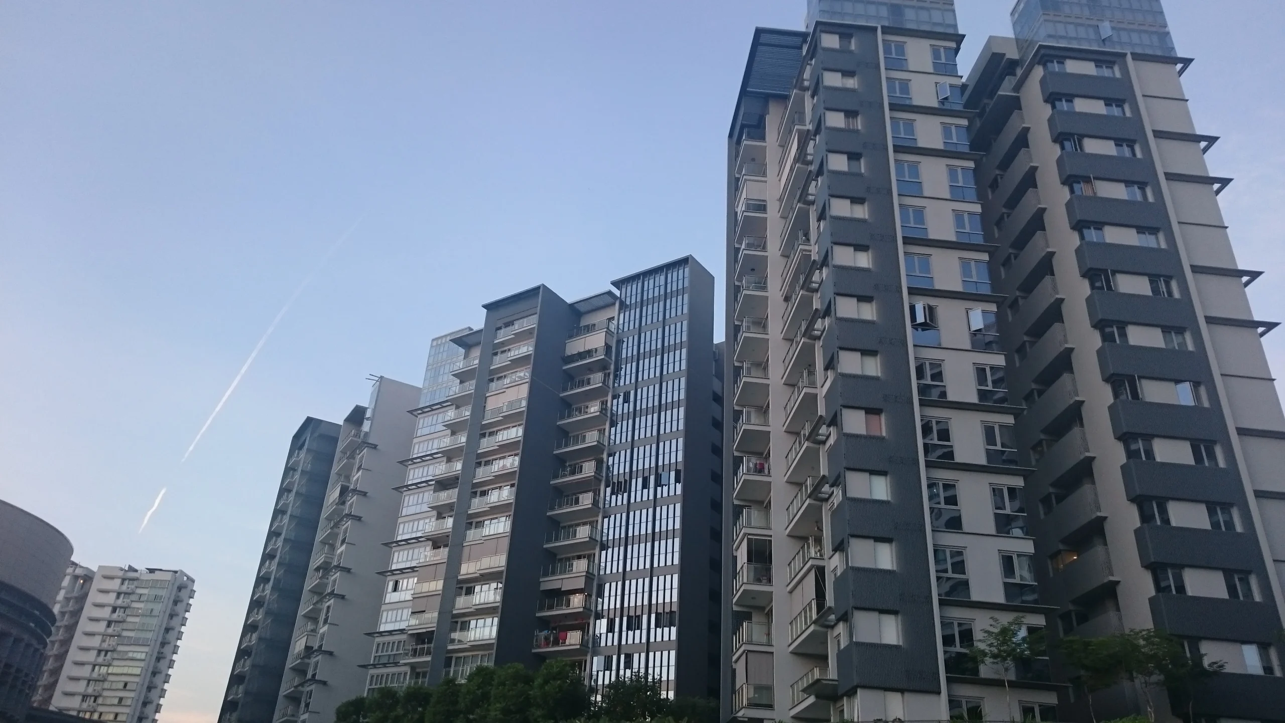 Singapore condominium towers