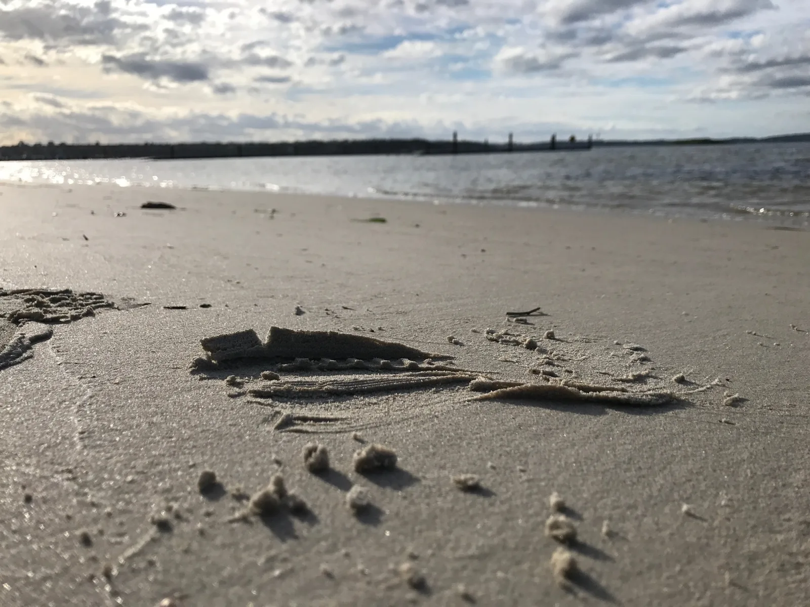 Footprints along Oyster Harbour