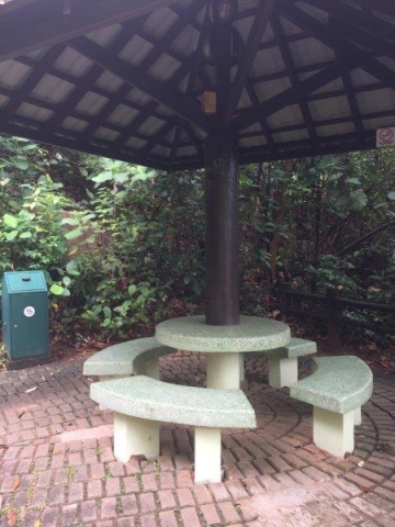 bukit batok nature park lookout point shelter