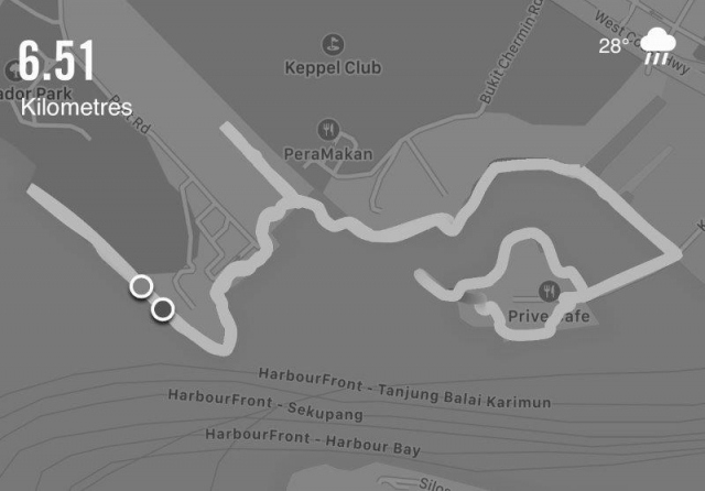 labrador nature park keppel bay route sample 1