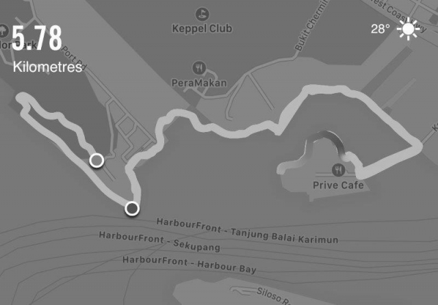 labrador nature park keppel bay route sample 2