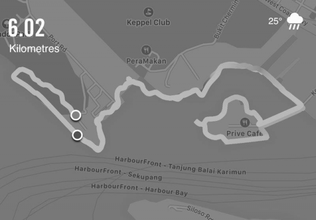 labrador nature park keppel bay route sample 3