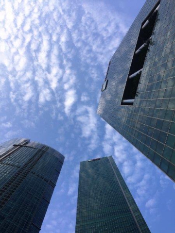 marina bay financial centre tall buildings