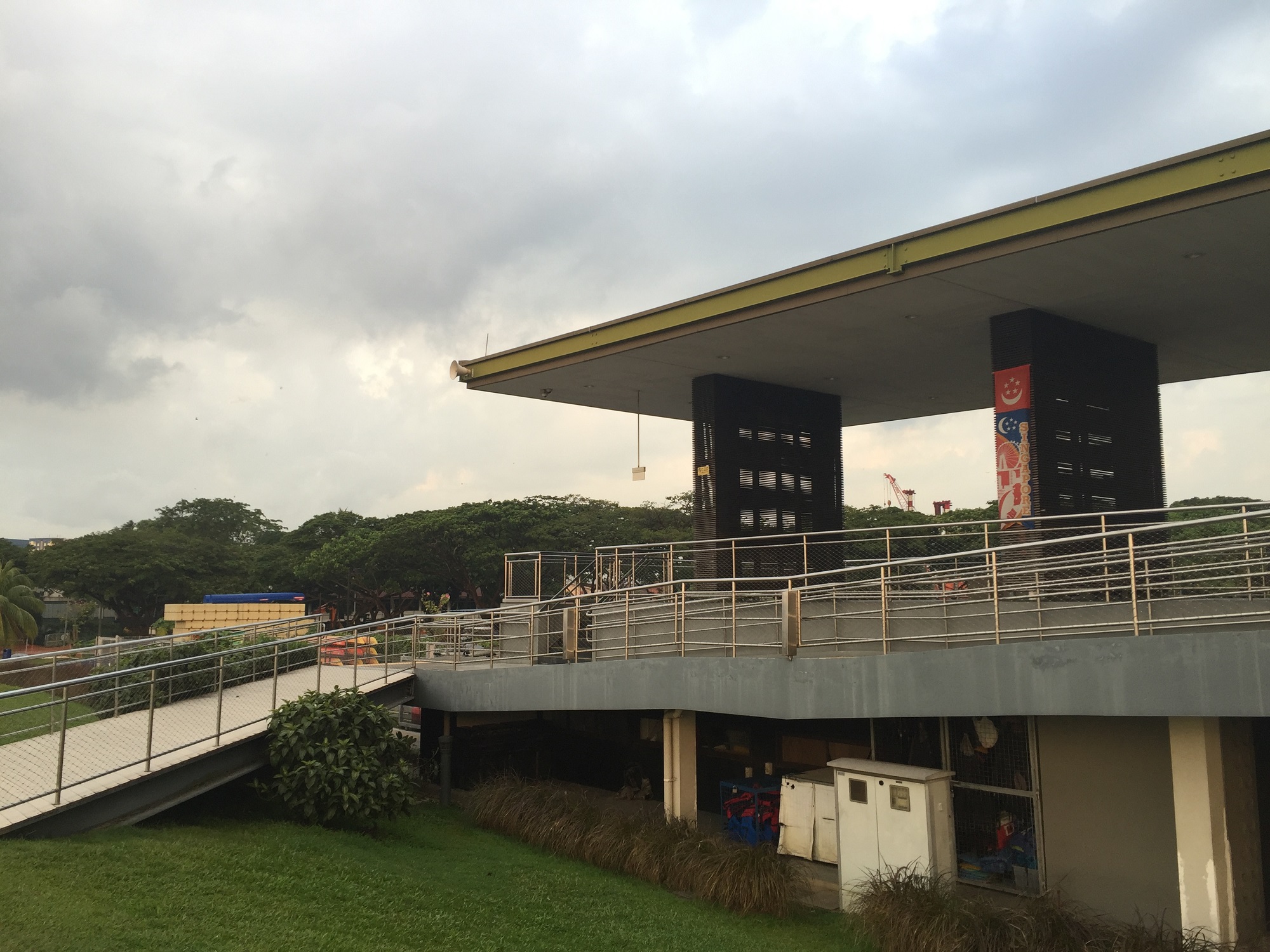 Main look out platform.