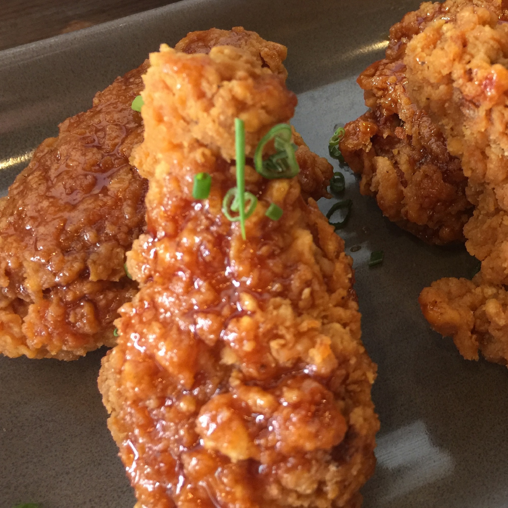 Bite sized, crispy and tangy.