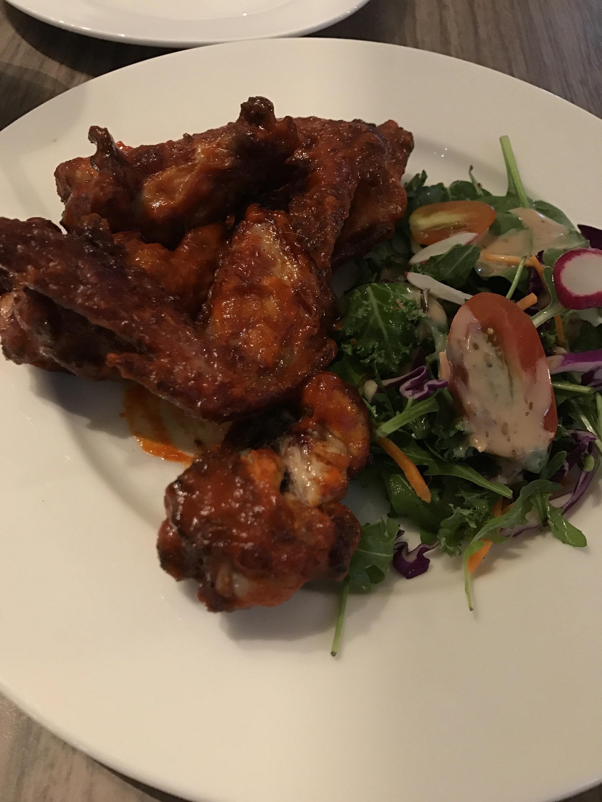 Not for the thin lips. It is buffalo wings spicy indeed.