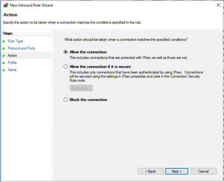 windows-2016-firewall-inbound-new-port-03-tcp-1433-allow-connection